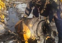 На Чернігівщині сапери ДСНС вилучили частину російської ракети