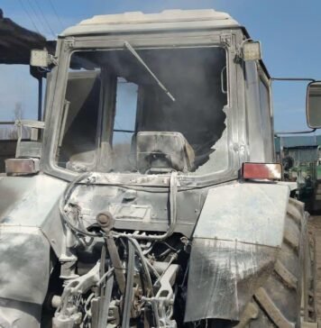 Чергову атаку ворожим БпЛА зафіксували у Новгород-Сіверському (Фото)