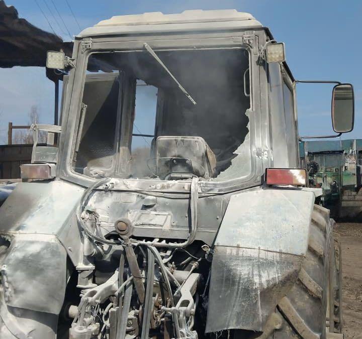 Чергову атаку ворожим БпЛА зафіксували у Новгород-Сіверському (Фото)