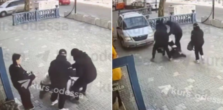 Забрали личные вещи и посадили в авто: в центре Одессы неизвестные похитили мужчину (видео)