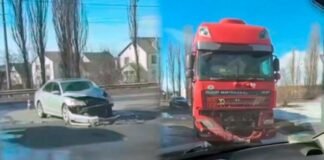 У Чернігові трапилася ДТП за участі вантажівки та легковика