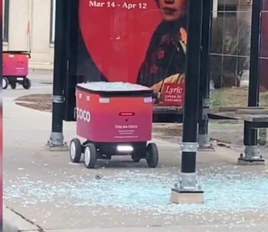 В Чикаго происходит нечто странное: роботы выходят из строя и «разрушают» город (видео)