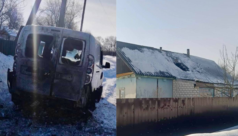 Ворог атакував транспортну інфраструктуру Чернігівщини, підприємство, цивільну автівку