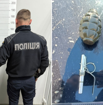 На Чернігівщині чоловік незаконно перевози в автівці дві гранати Ф-1 із запалом