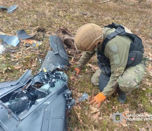 У Чернігівському районі знайшли нерозірвану бойову частину збитого російського БпЛА