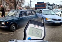 У Чернігові п‘яна їзда завершилася ДТП: водій перевищив норму алкоголю у понад 7 разів