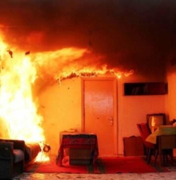 Коротке замикання телевізора спричинило пожежу в житловому будинку у Чернігові