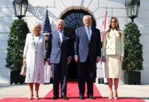 Трамп прийняв короля Чарльза і королеву Каміллу в Білому домі