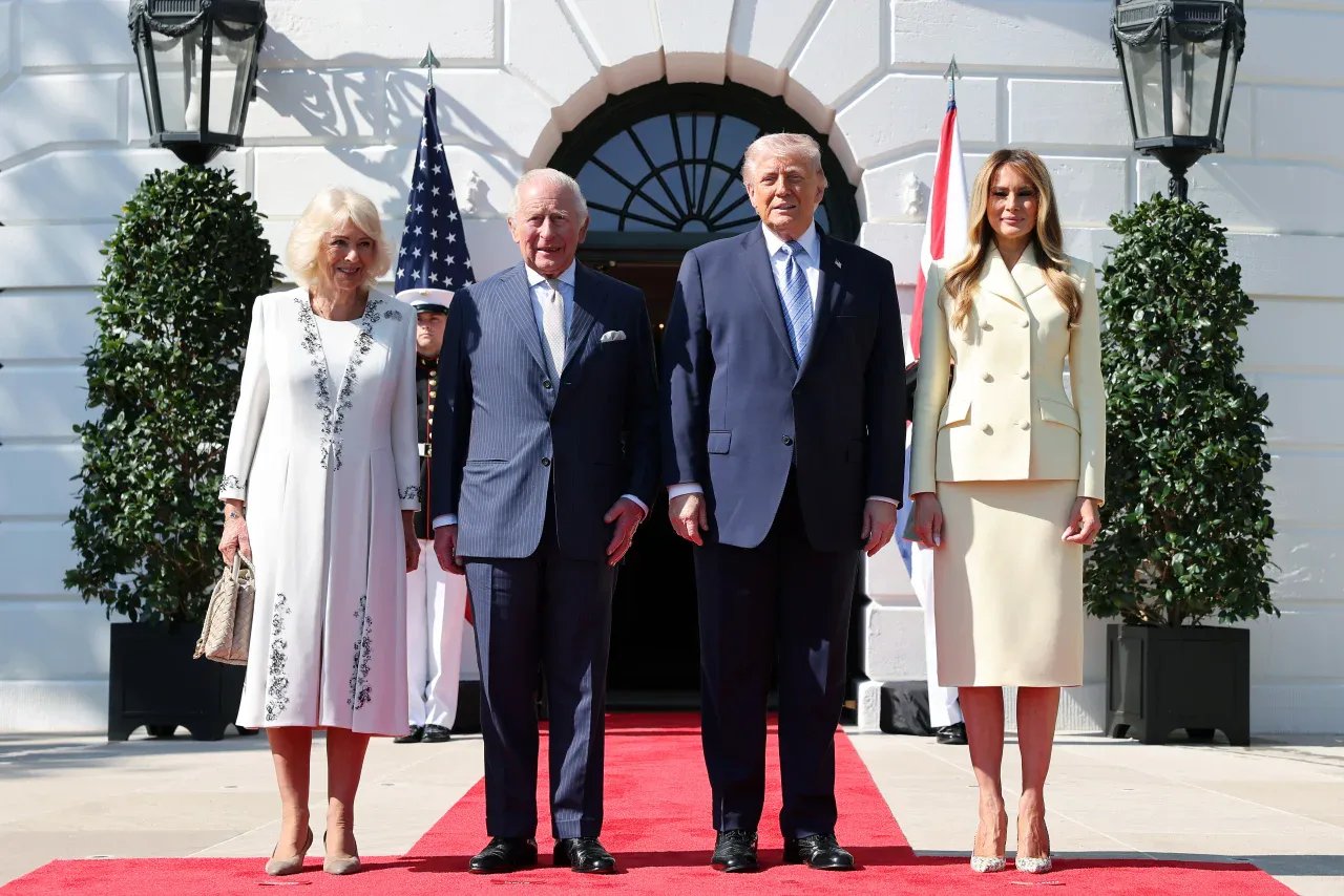 Трамп прийняв короля Чарльза і королеву Каміллу в Білому домі