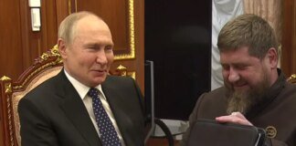 путін підтримав кадирова на новий термін у ролі глави чечні