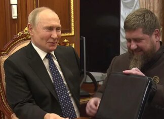путін підтримав кадирова на новий термін у ролі глави чечні