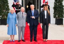 Британські монархи завершують візит до США. Трамп на прощання назвав Чарльза "найвеличнішим королем"