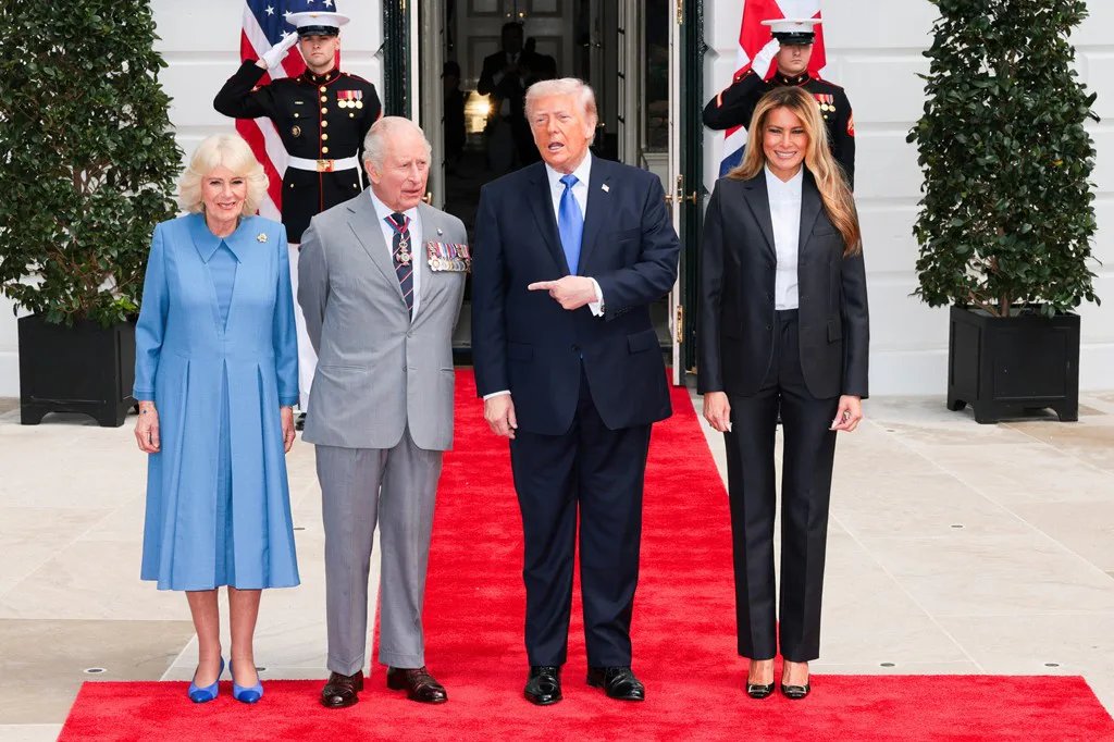 Британські монархи завершують візит до США. Трамп на прощання назвав Чарльза "найвеличнішим королем"