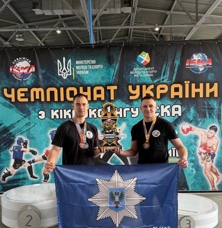 Поліцейський із Чернігівщини Максим Поліщук став чемпіоном України з кікбоксингу