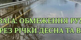 Паводок на Чернігівщині: підтопило понтонні мости, рух обмежено