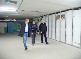 У ніжинській гімназії ремонтують протирадіаційне укриття: скільки коштує і що вже виконано