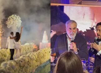 С Галкиным, Меладзе и Рики Мартином: в Каннах состоялась «самая дорогая свадьба года» украинской модели (фото)