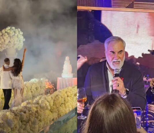 С Галкиным, Меладзе и Рики Мартином: в Каннах состоялась «самая дорогая свадьба года» украинской модели (фото)