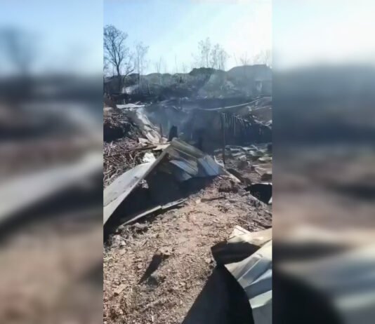 Авиация ВСУ ударила ракетой по блиндажу ВС РФ на линии фронта: руины и «братская могила» (видео)