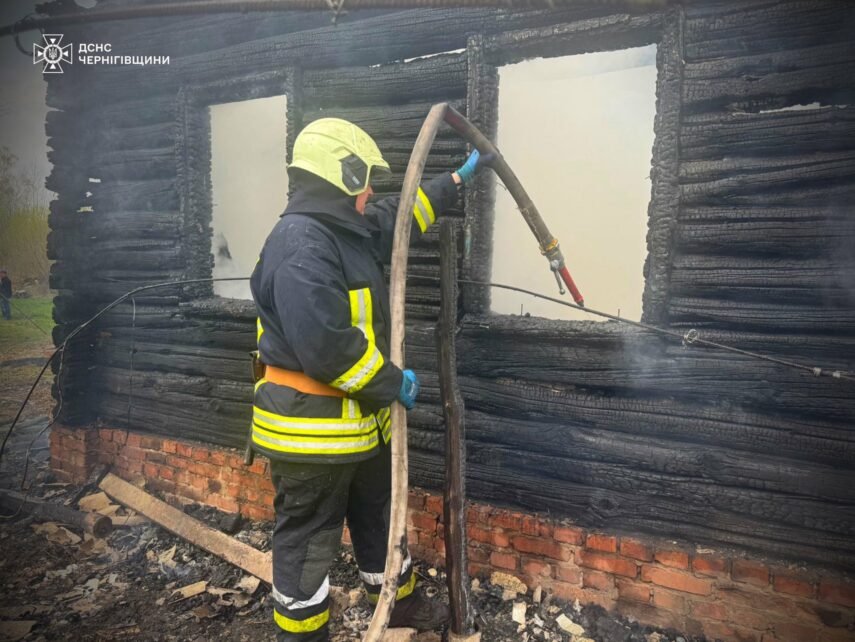 Трагедія в селі на Чернігівщині: недопалок забрав життя двох людей