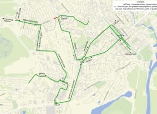 У Чернігові змінили маршрути транспорту через перекриття дороги