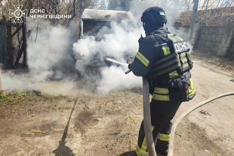 На Чернігівщині за добу сталося вісім пожеж — ГУ ДСНС