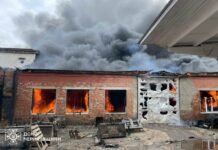 Армія рф атакувала дронами аграрне підприємство на Чернігівщині: спалахнула пожежа