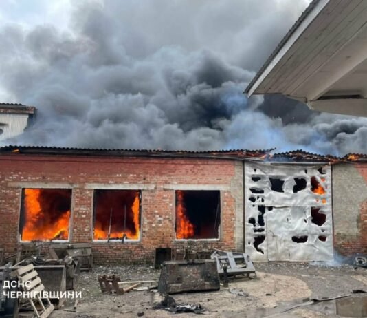 Армія рф атакувала дронами аграрне підприємство на Чернігівщині: спалахнула пожежа