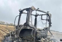 У полі на Чернігівщині прогримів вибух: знищено трактор