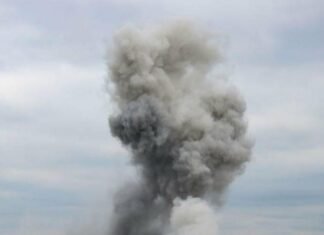 Падіння уламків БпЛА на околицях Чернігова: спалахнула пожежа в лісосмузі, є пошкодження