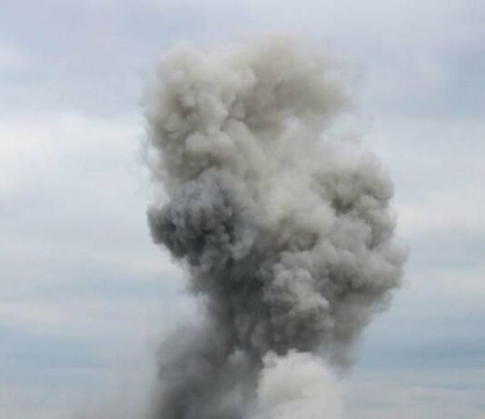 Падіння уламків БпЛА на околицях Чернігова: спалахнула пожежа в лісосмузі, є пошкодження