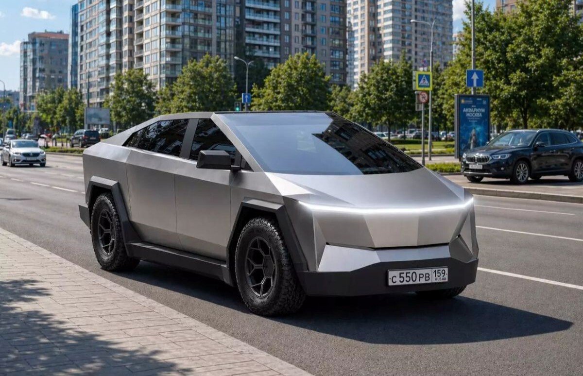 Стопроцентный плагиат: в РФ планируют выпускать копию Tesla Cybertruck за $100 000 (фото)