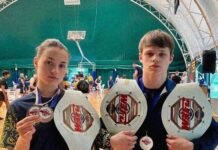 Юні спортсмени з Чернігівщини здобули «золото» та «срібло» на чемпіонаті світу з хортингу в Італії