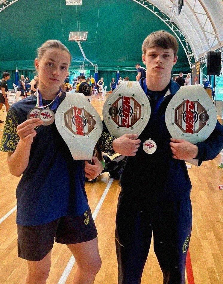 Юні спортсмени з Чернігівщини здобули «золото» та «срібло» на чемпіонаті світу з хортингу в Італії