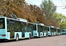 Тролейбуси №7А, 8, 9 і 10 у Чернігові з 4 квітня курсуватимуть як раніше