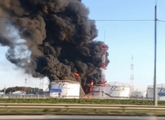 У підмосков’ї після атаки дронів спалахнула нафтоналивна станція – Astra