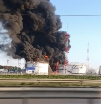 У підмосков’ї після атаки дронів спалахнула нафтоналивна станція – Astra