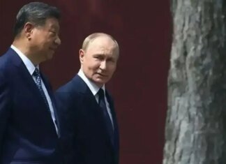 Сі Цзіньпін та путін обговорили війну в Україні під час зустрічі у Пекіні