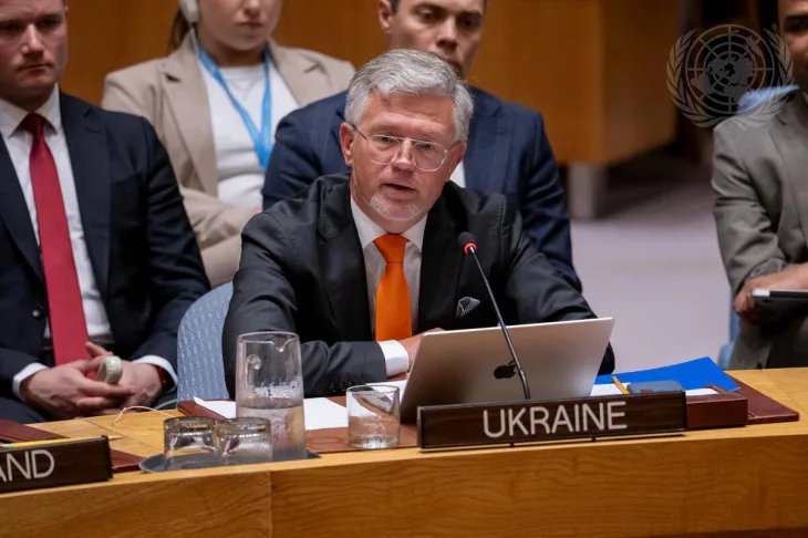 Україна закликала протистояти "гротескній реальності" і позбавити рф статусу постійного члена Радбезу ООН