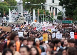 У Мадриді тисячі людей вийшли на марш проти зростання цін на житло