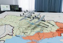 АТЕШ повідомив про масовану атаку дронів на окуповані території України