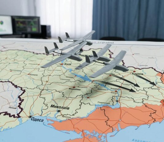 АТЕШ повідомив про масовану атаку дронів на окуповані території України