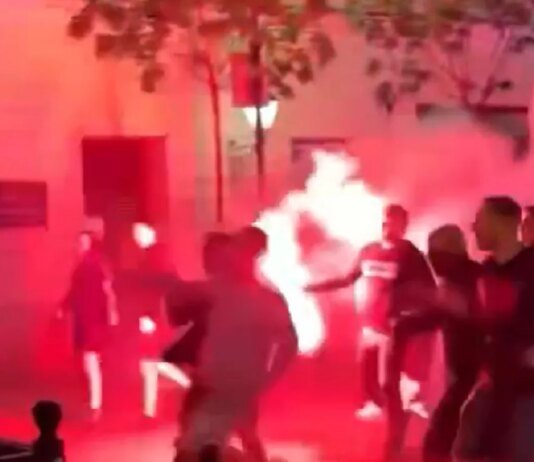 У Будапешті фанати ПСЖ та Арсеналу влаштували масову бійку перед фіналом ЛЧ
