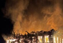 Російський дрон влучив у школу на Чернігівщині: будівлю знищено вщент