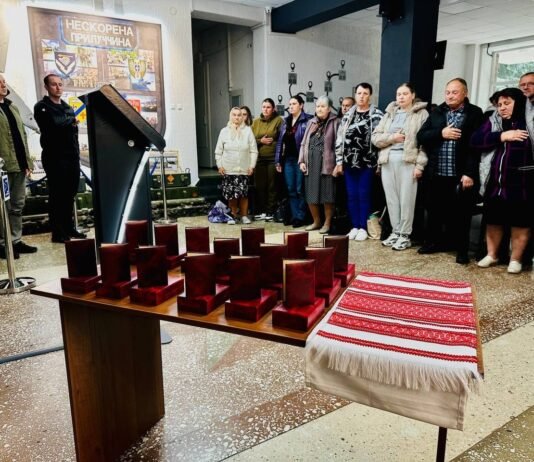 У Прилуках родинам полеглих Захисників вручили державні нагороди