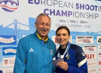 Чернігівська спортсменка Олена Костевич стала срібною призеркою Чемпіонату Європи