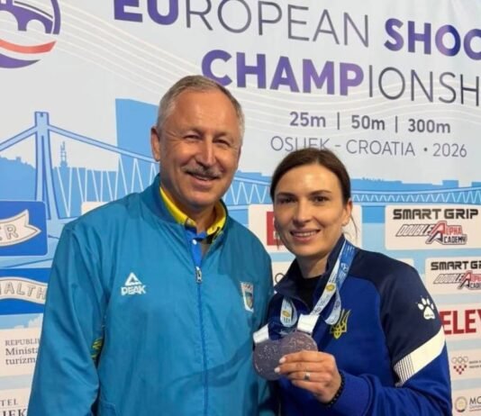 Чернігівська спортсменка Олена Костевич стала срібною призеркою Чемпіонату Європи