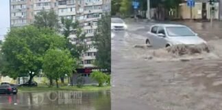 Ряд улиц под водой: в Днепре затопило разные районы города после сильного ливня (видео)
