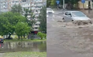 Ряд улиц под водой: в Днепре затопило разные районы города после сильного ливня (видео)