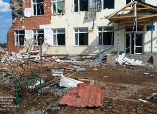 Влучання дрона рф у ліцей на Чернігівщині спричинило збитки довкіллю на понад 19 млн грн